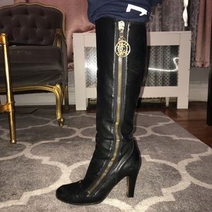 Juicy Couture tall leather boots 7.5